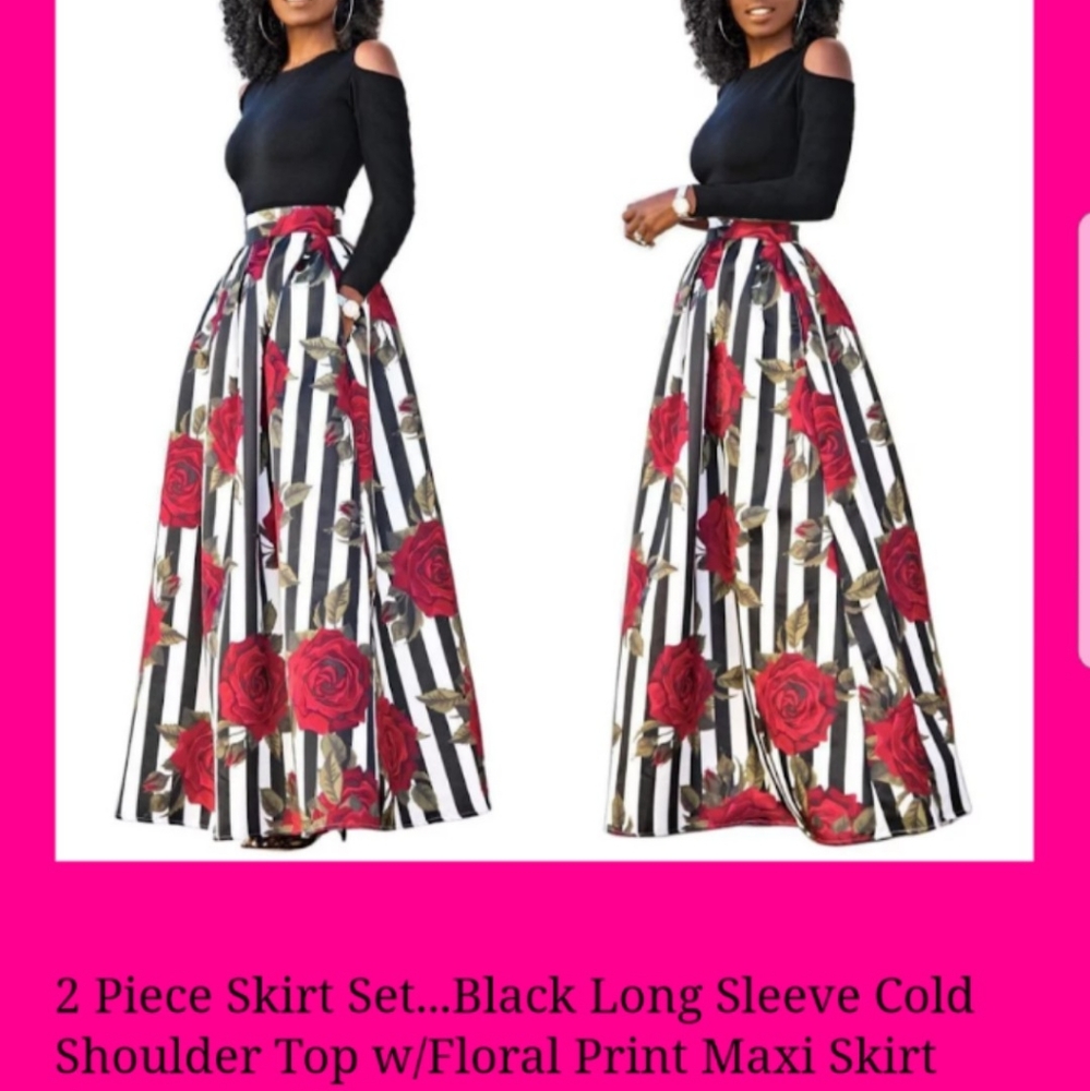 Roses skirt